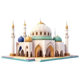a model of the sheikh's mosque