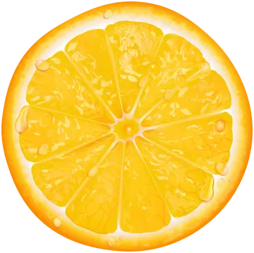 a slice of lemon