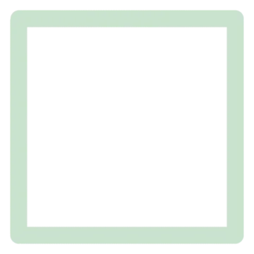a square frame with a white background