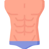 an image of a man's torso