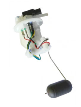a small motor with wires attached to it