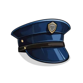a police hat