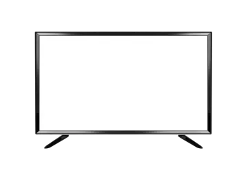 a flat screen tv on a white background
