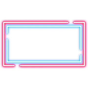 a neon sign on a white background