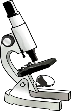a microscope clipart
