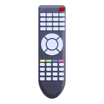 a remote control on a white background
