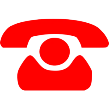 a red phone icon