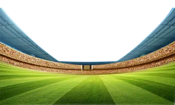 a large stadium filled with lots of people