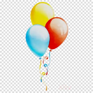 a bunch of balloons on a transparent background