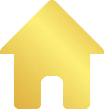 a gold house icon