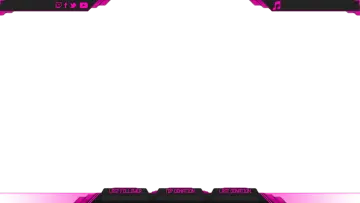 a set of pink and black leds for stage lighting