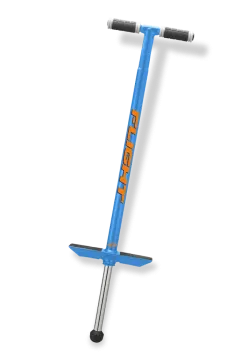 an image of a blue scr sc kick scrs kicker with the logo on it