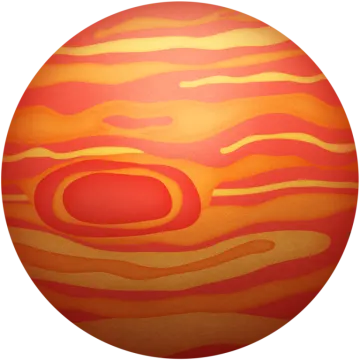 an image of a red and yellow easter egg