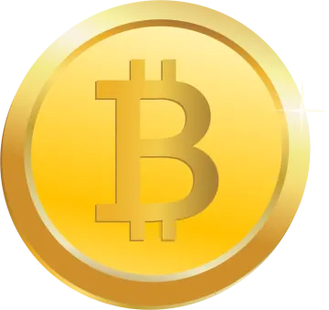 a golden bit coin