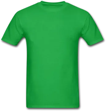 a green t - shirt on a white background