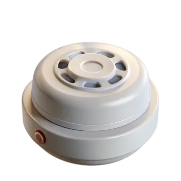 an image of a white smoke detector