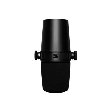 an image of a microphone on a white background