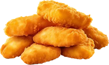 a pile of fried chicken nus