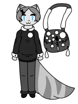 a drawing of a cat with a video game controller