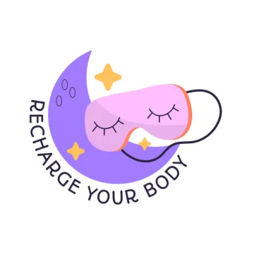 a cartoon character sleeping on the moon