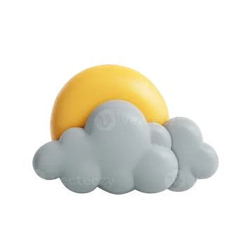 the sun is shining behind a cloud