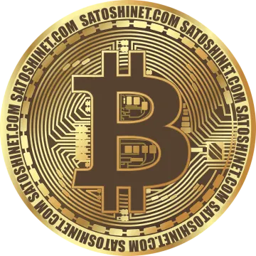 a golden bit coin with the word bit on it