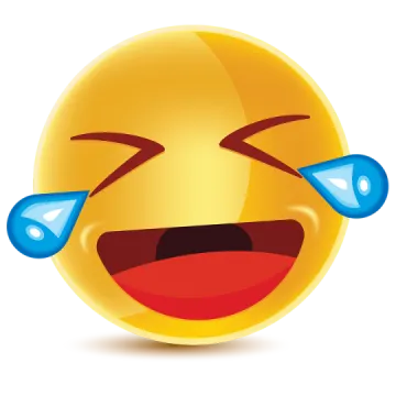 a smiley face with tears and tears