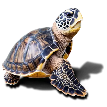 a turtle on a white background