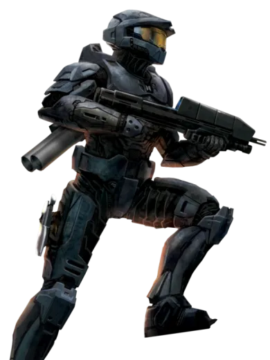a man with a gun in his hand