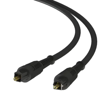 a black hd cable on a white background