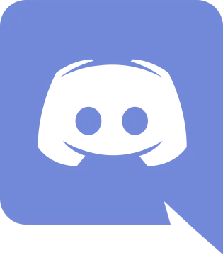 a blue speech icon with a smiling face