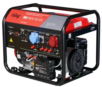 a portable generator on a white background