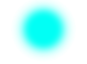 a blue circle on a white background