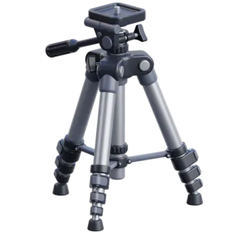 a tripod on a white background
