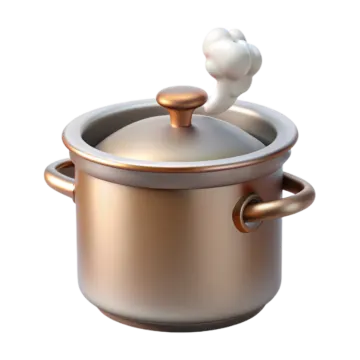 an image of a pot with a spoon