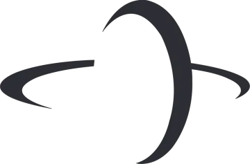 a black and white image of the letter p