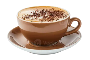 a cup of coffee on a saucer