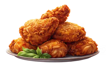 fried chicken on a plate