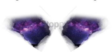 an image of a pair of purple and blue stars