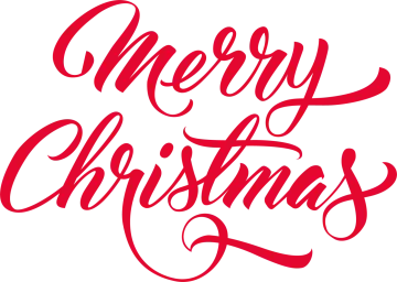 merry christmas lettering
