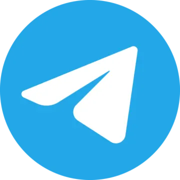 a blue circle with an arrow icon