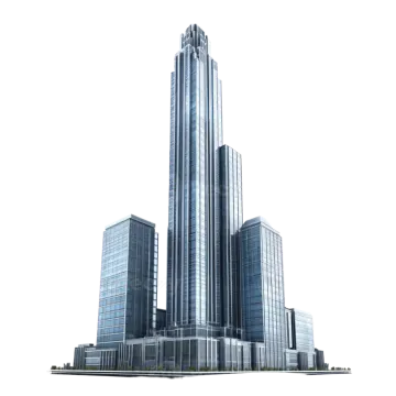 a 3d rendering of a skyscraper building