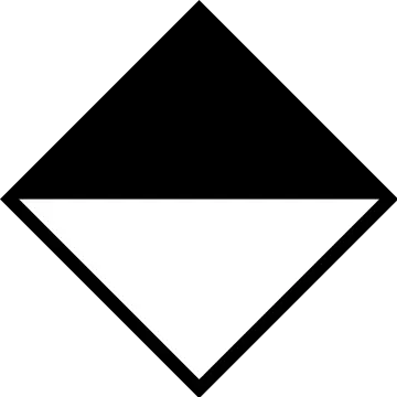 a black and white image of a diamond