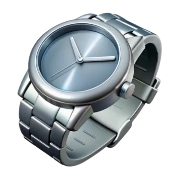 a watch on a white background