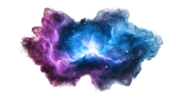 a nebula nebula in the shape of a heart