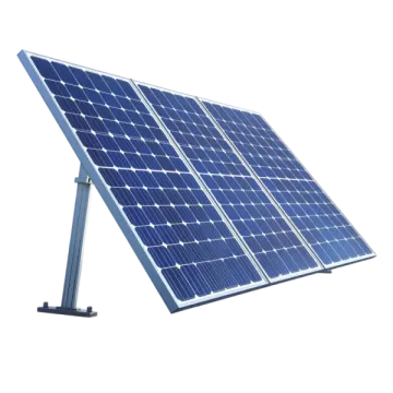 a solar panel on a white background