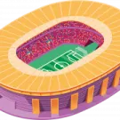 an illustration of a soccer stadium