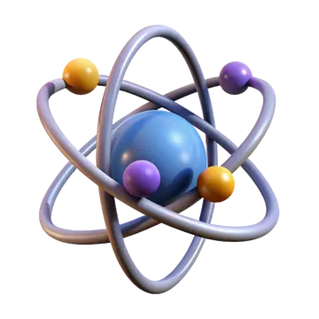 an image of a model of the atom