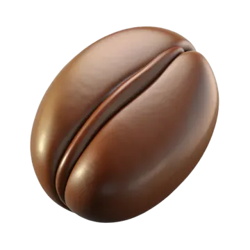 a chocolate egg on a white background