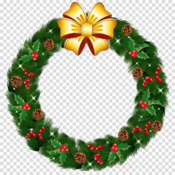 christmas wreath clipart png